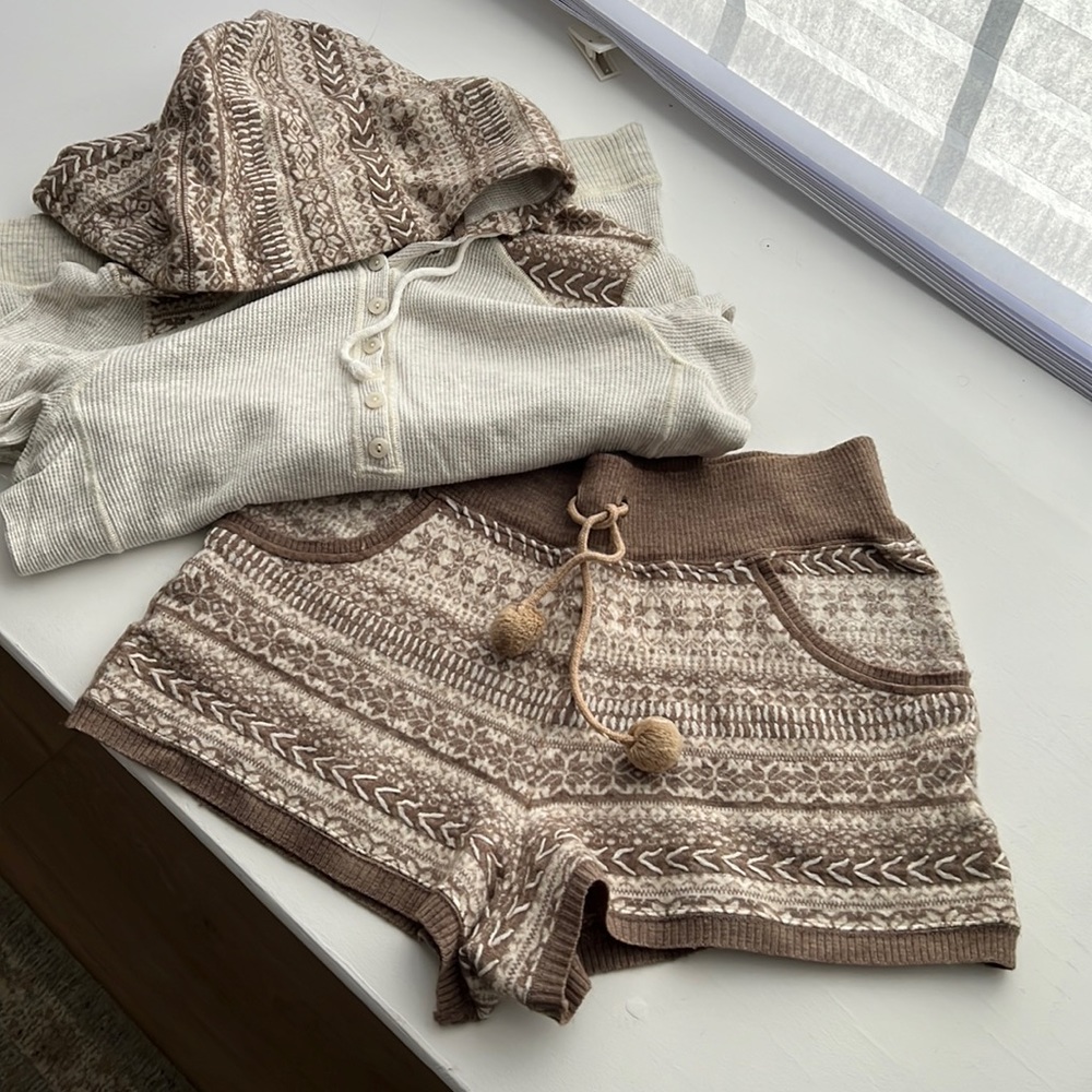 Fair Isle Pajama Set